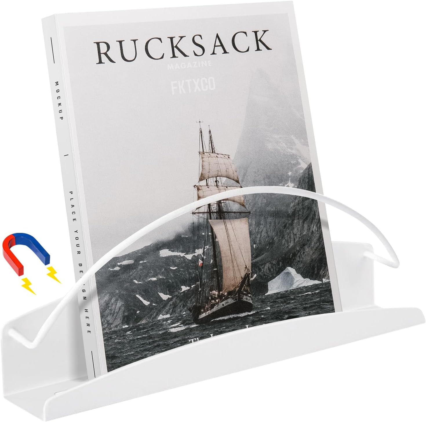 2x Wandorganizer Ohne Bohren - Weiße Dokumententaschen Für Tür & Wand