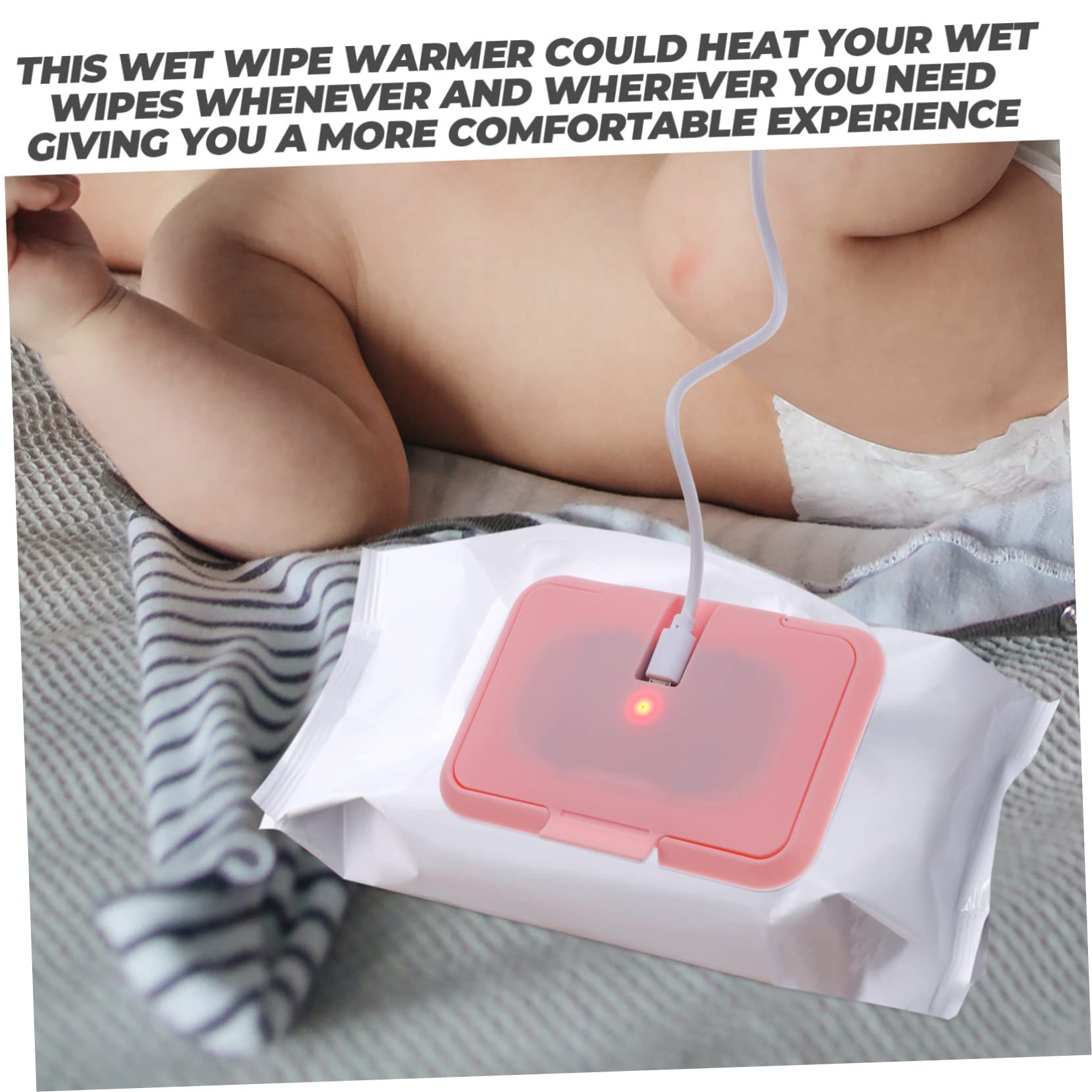 ibasenice 3 Stücke Tragbare Baby Tissue Wischtuch Heizung Wärmer Tissue Wischtuch Heizung Baby Wärmer Für Windel Ändern Dusche Präsentieren