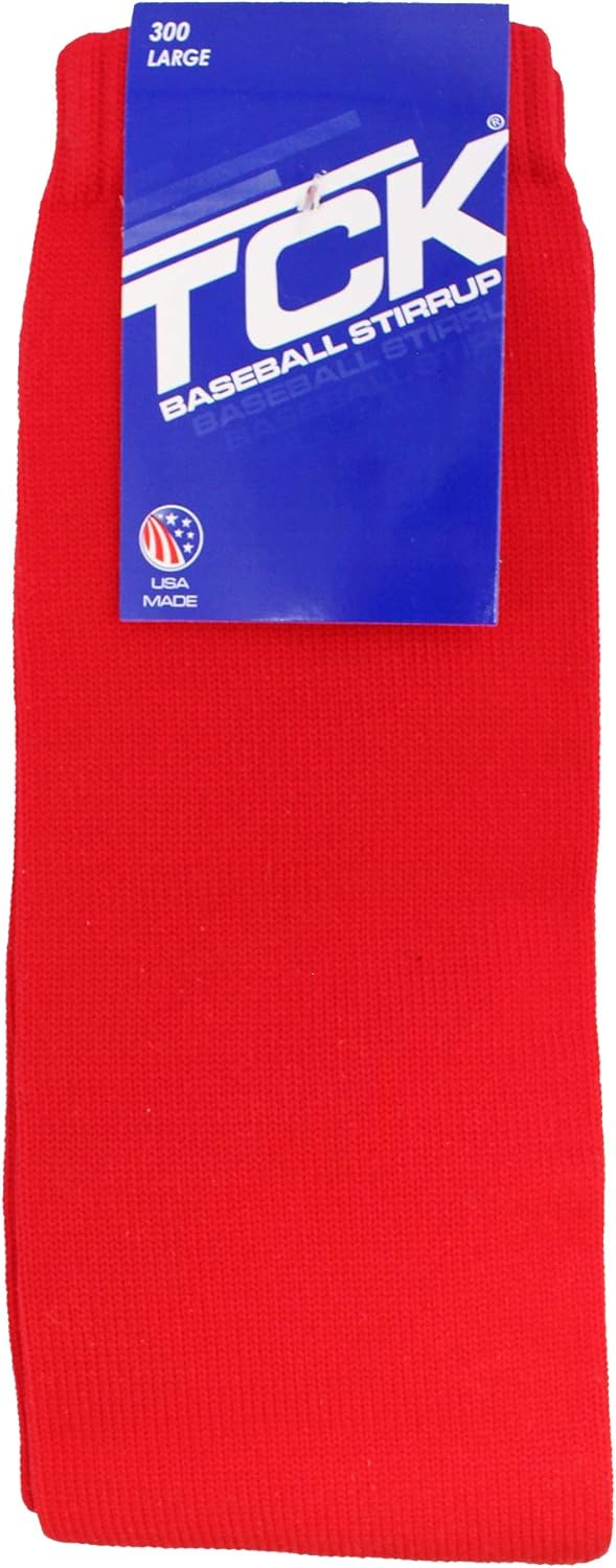 TCK Sports Solid Color 9 Inch Baseball Softball Stirrups (Multiple Colors) - Image 4