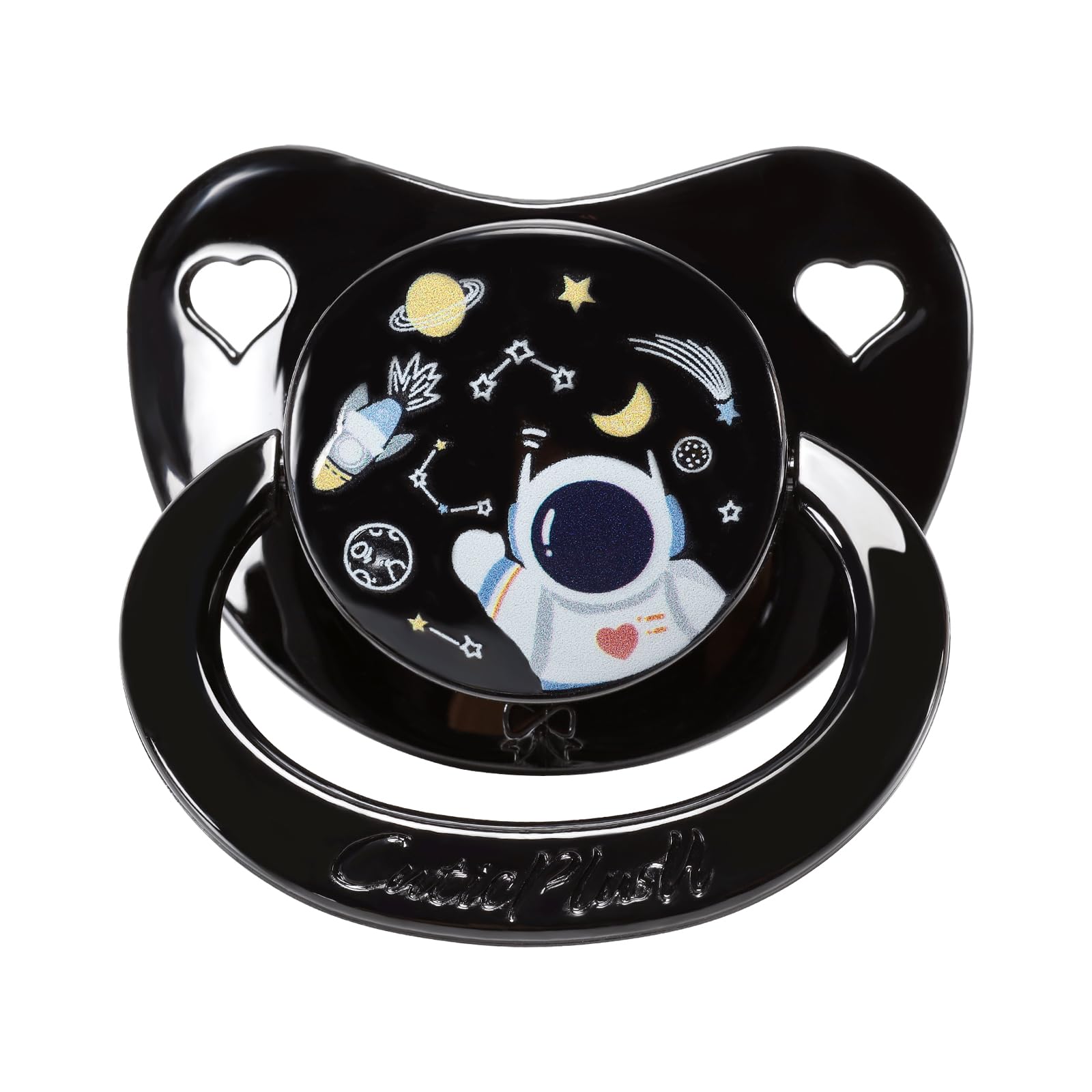 CutiePlusU Large Size Dummy Big Shield Printed Pacifier for Men Women