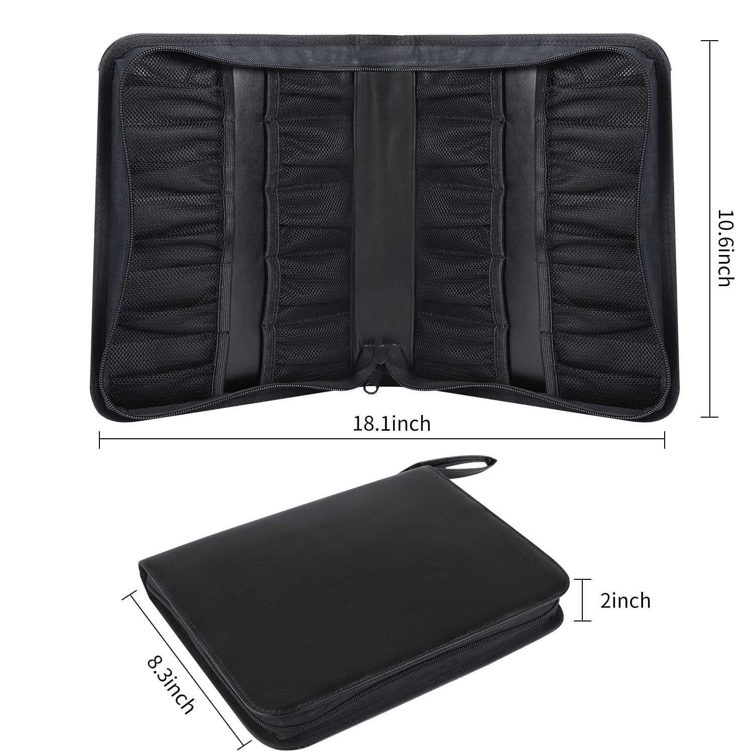 Tragbares Schlüsseletui mit Reißverschluss, Autoschlüsselhalter, Leder-Schlüssel-Organizer, Zahlenschloss, Aufbewahrungstasche, Schlüsselbinder, Reißverschluss, Schlüssel-Organizer, Box, Auto-Service