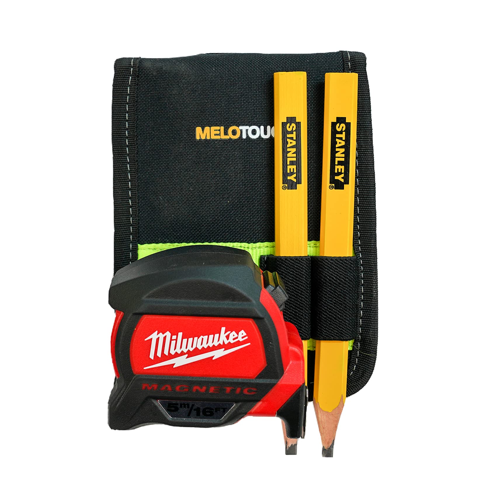 MELOTOUGHCordless Drill Holder Hook Tape measure clip Drill/Power Tool Holder with Drill Bit Tote Hammer Belt Holder