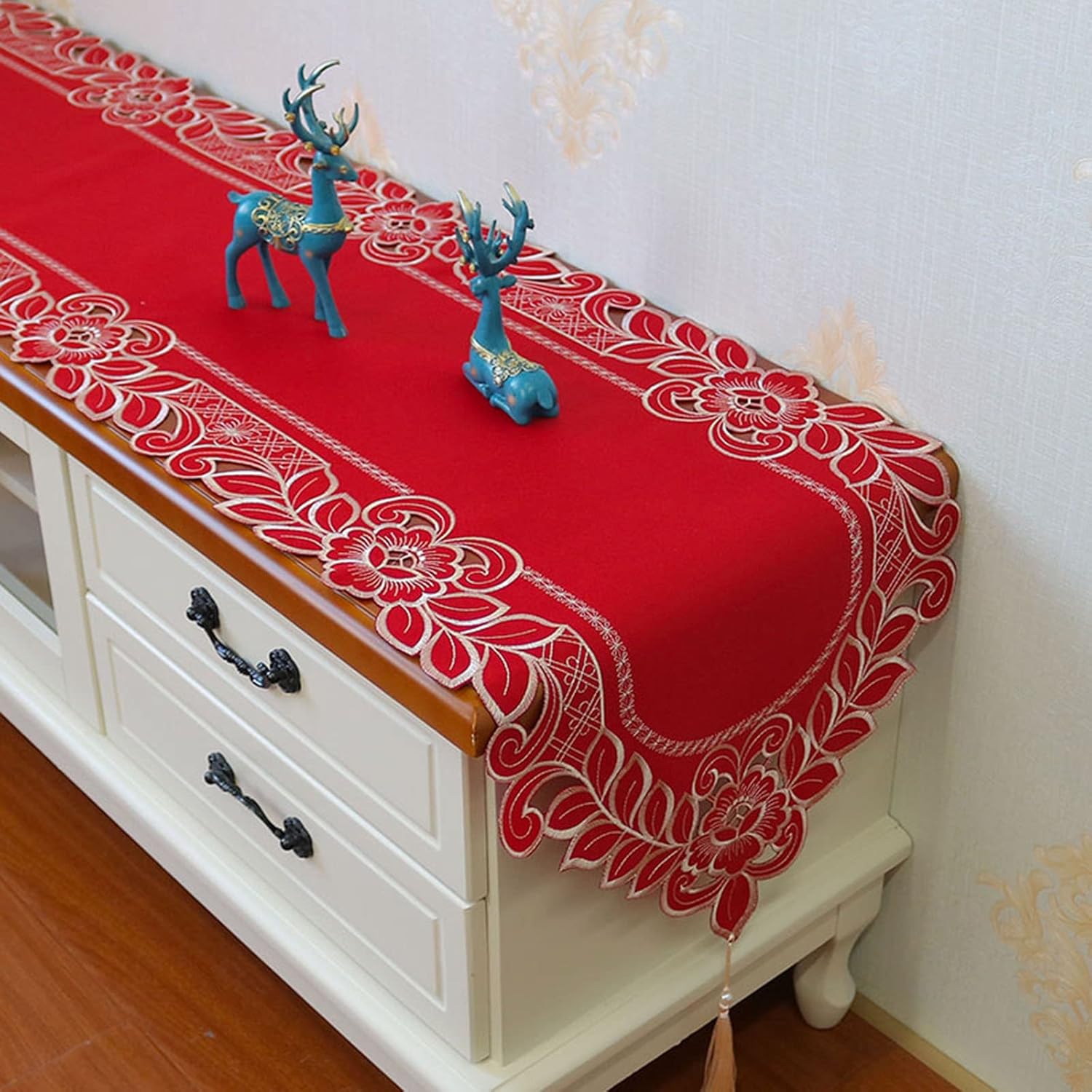 Hsvanyr Dining Tablecloth Centerpieces Doilies for Dressers