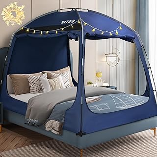 Bed Tent Bed Canopy Breathable 100% for Adult and Kids- Original Design Light Reduction