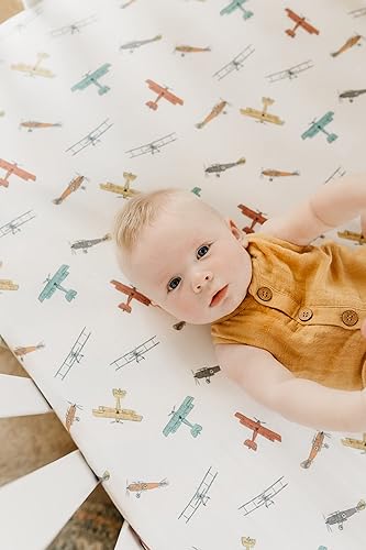 Miniatura 8 de Copper Pearl Sábana bajera de punto prémium para cunasábana para niños pequeños Ace