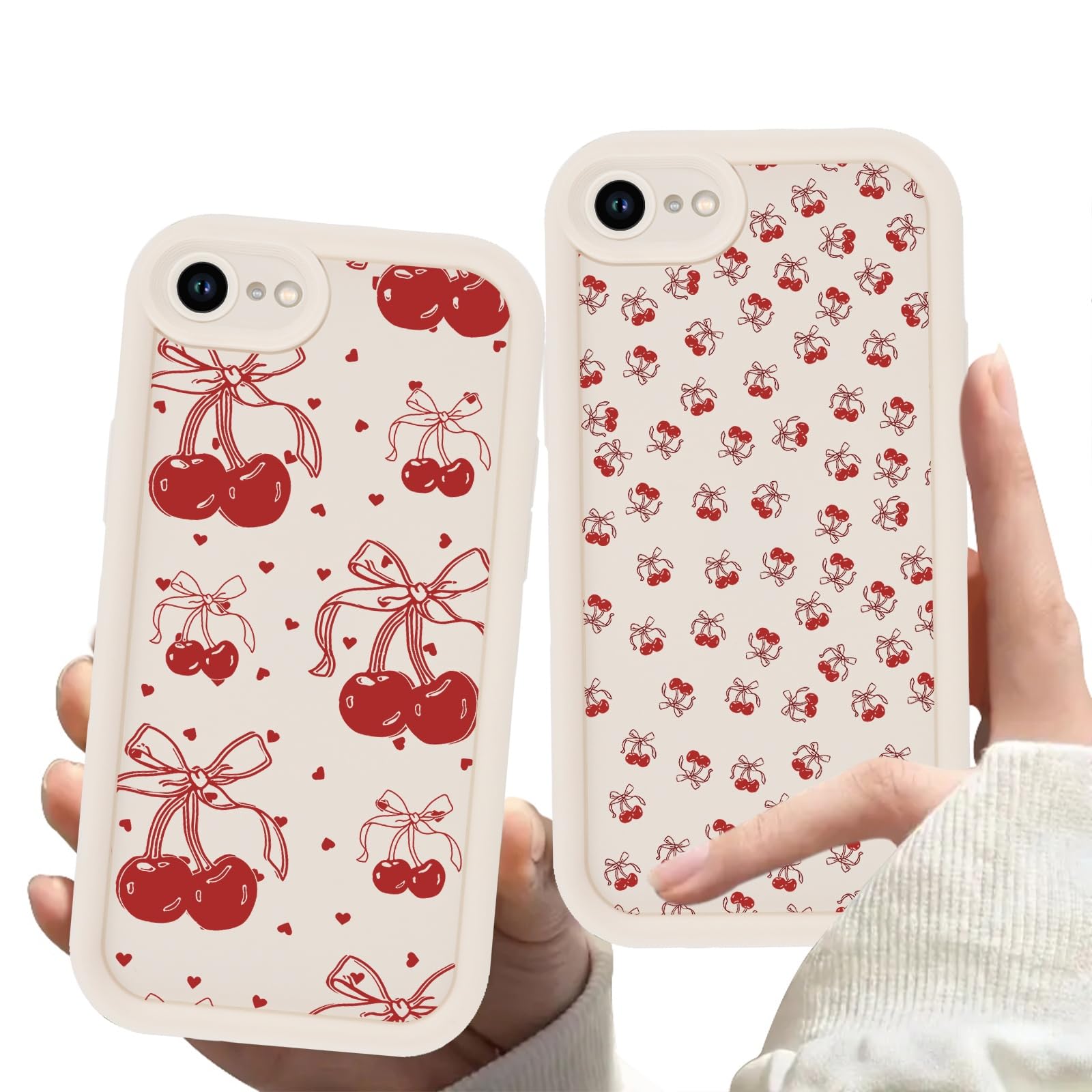 Rady iPhone6 ケース Amazon.com: Zrutru 2 Pack Cherry Phone Case for iPhone 6 4.7