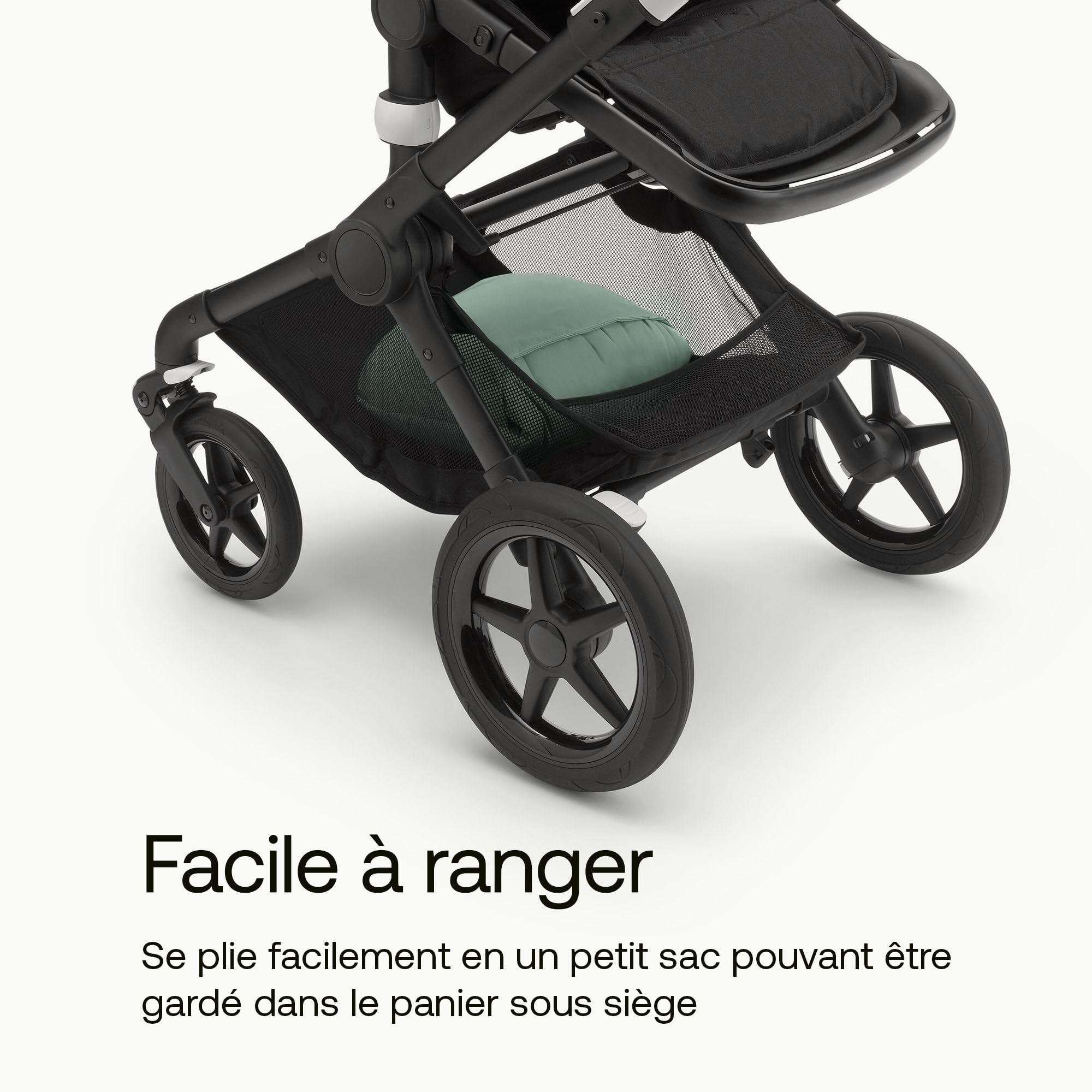 Bugaboo Chancelière, Accessoire Indispensable pour Poussette, résistant à l'eau et aux intempéries, Confortable pour Les Orteils, Chaude et Respirante en Vert Sapin