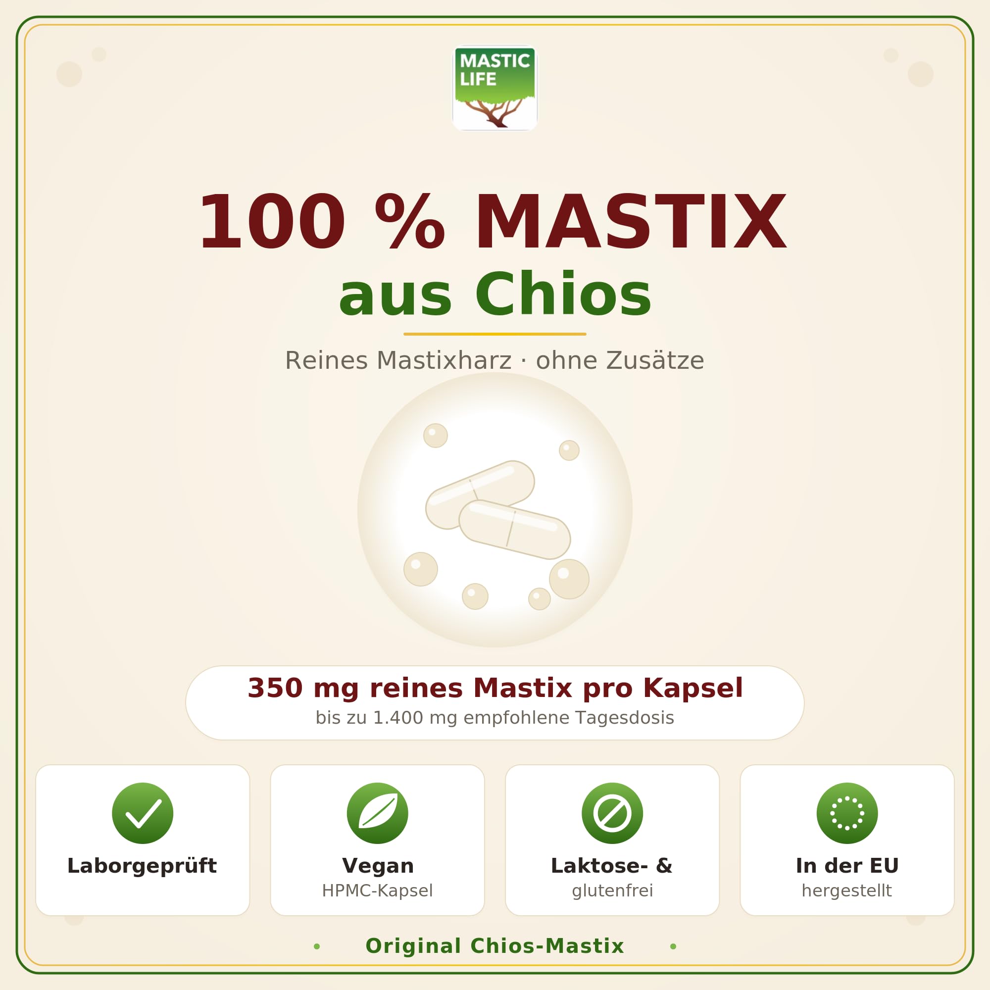Mastyks Strong&Pure Economy Pack (240 kapsułek) Masticlife