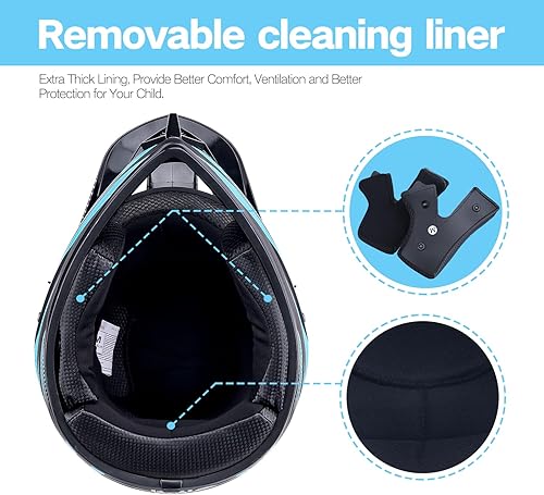 Miniatura 3 de DOT Youth ATV Helmets, Motorcycle Helmets, Dirt Bike Helmets, Man and Woman Adult Helmet, DOT Certification Standard