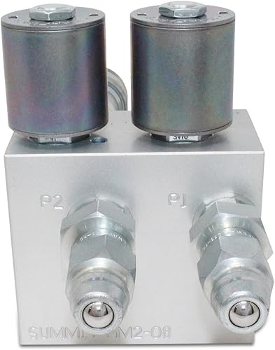 Miniatura 9 de Kit multiplicador hidráulico, válvula divisordesviadora SCV con acopladores JD estilo antiguo con caja de interruptores