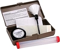 Vista 5 de Crime Scene Kit básico de huellas dactilares latentes, polvo gris bicromático