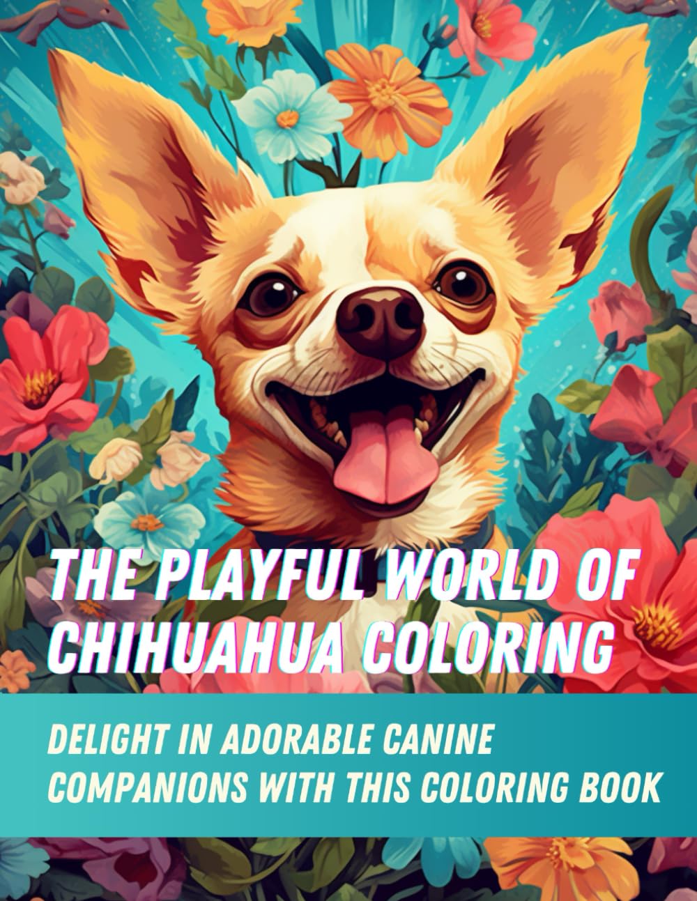 The Playful World of Chihuahua Coloring: Delight in Adorable Canine Companions with this Coloring Book for All Ages