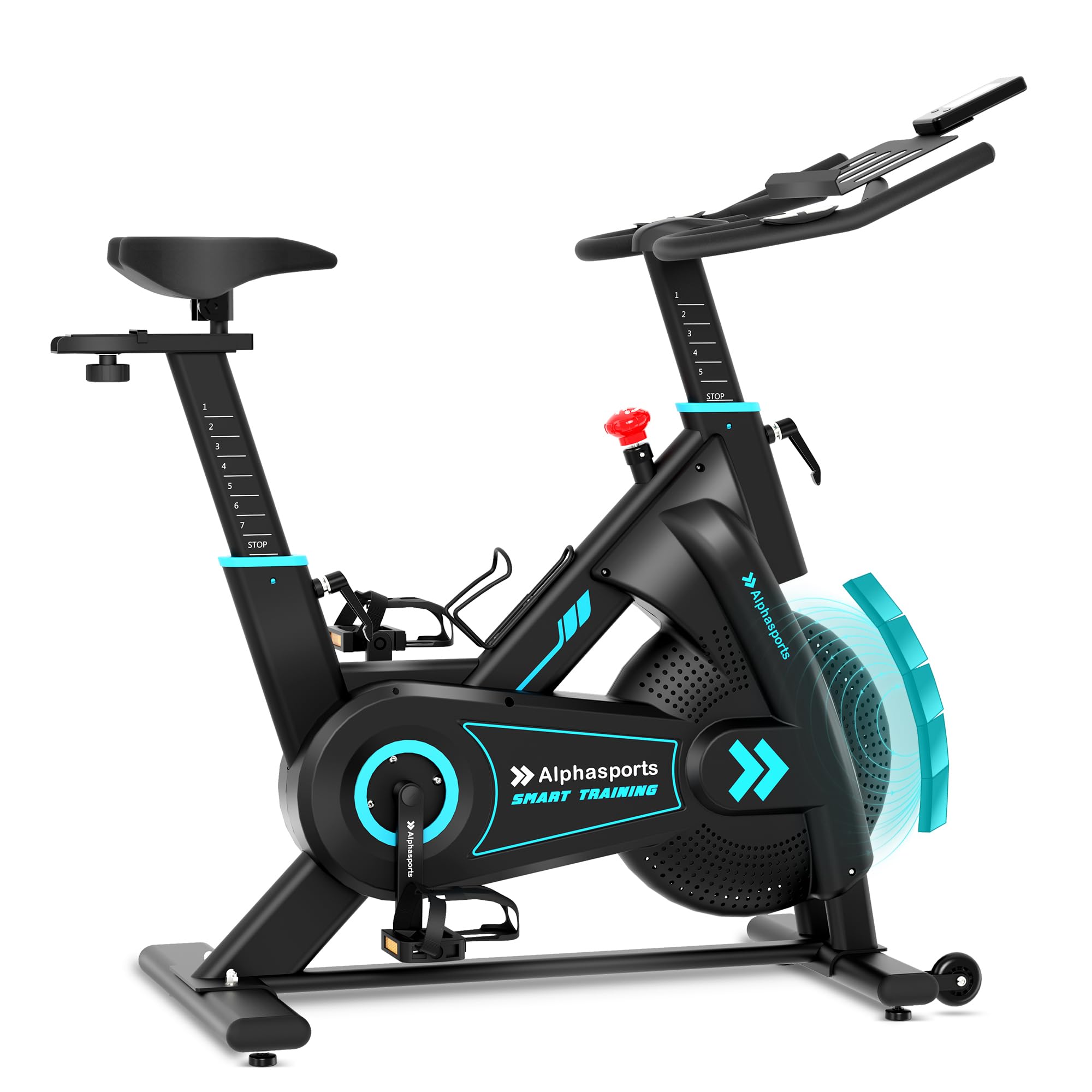 Fully-Enclosed Flywheel Magnetic Exercise Bike for Home