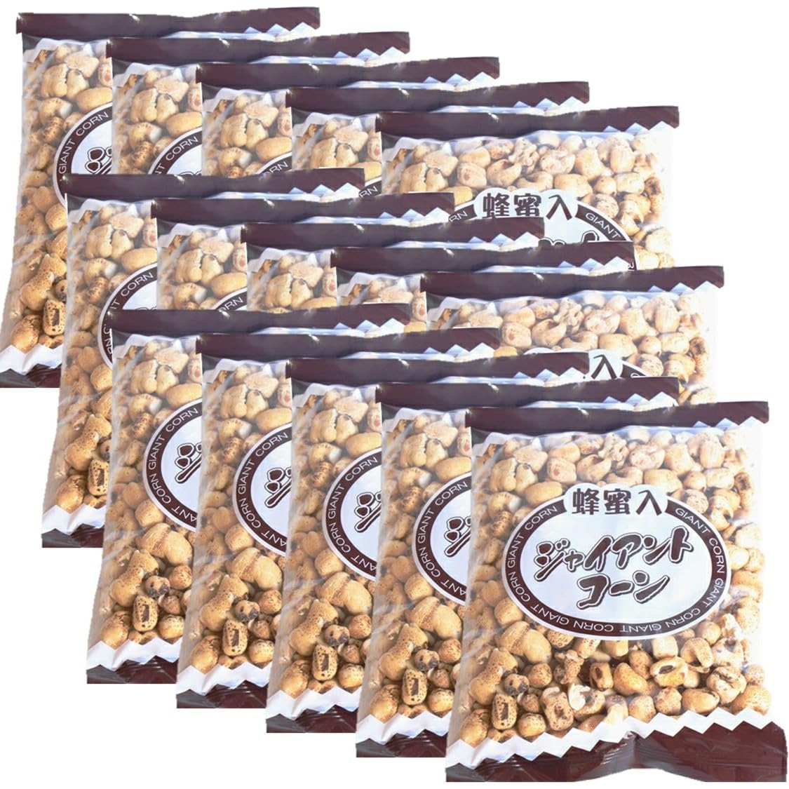 Amazon.co.jp: 西八製菓 蜂蜜ジャイアントコーン 120g×15袋 : 食品