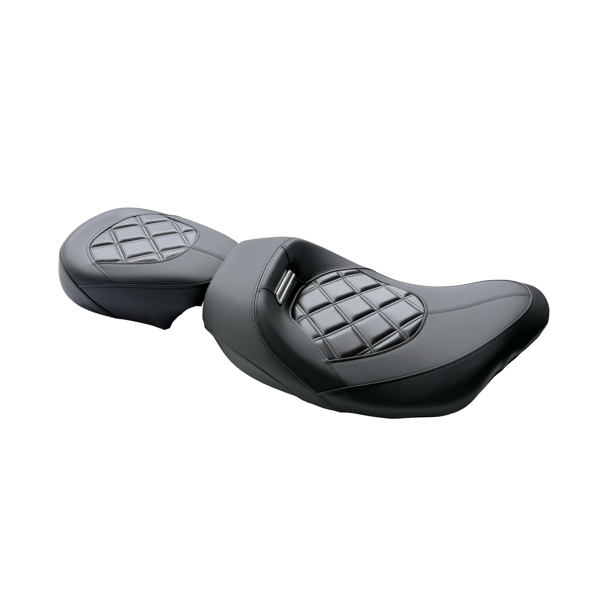 Motocykl Siedzisko Części motocyklowe CVO Fotel kierowcy i pasażera Odpinana miękka poduszka na sofę Żel wewnątrz pasuje do Harley Touring 2009-2023(Orange Stitch)