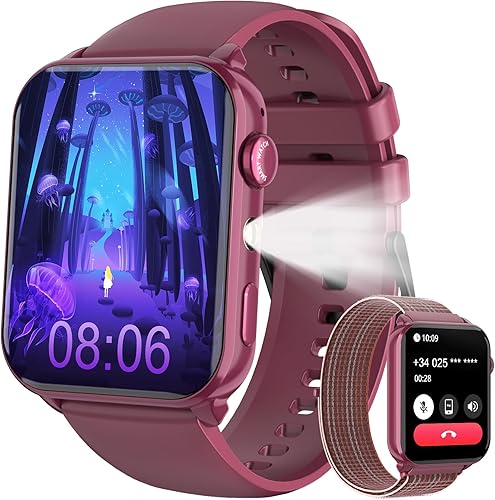 Baolubao Reloj Inteligente Mujer - Llamadas Bluetooth y Notificación, Smartwatch