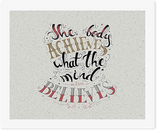 Amazon Com Diy Paint By Numbers Fitness The Body Achieves What The Diy Digital Painting For Adults Diy Oil Painting Kit On Canvas With Paint Brushes And Acrylic Pigment 18 5 X 22 4 Inch