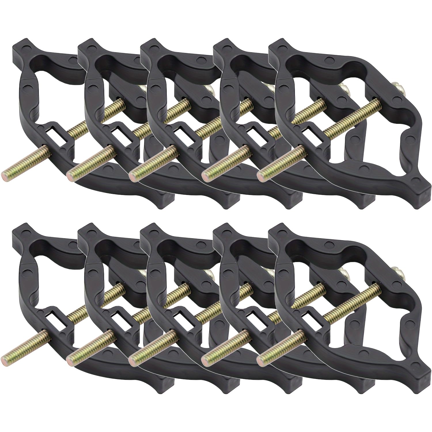 P-Plus International Switch Socket Cassette Rod Switch Accessories Cassette Repair Accessories Switches and Outlet Repairer Electrician Wire Box Maintenance Box Internal Cassette Repair (Set of 10)