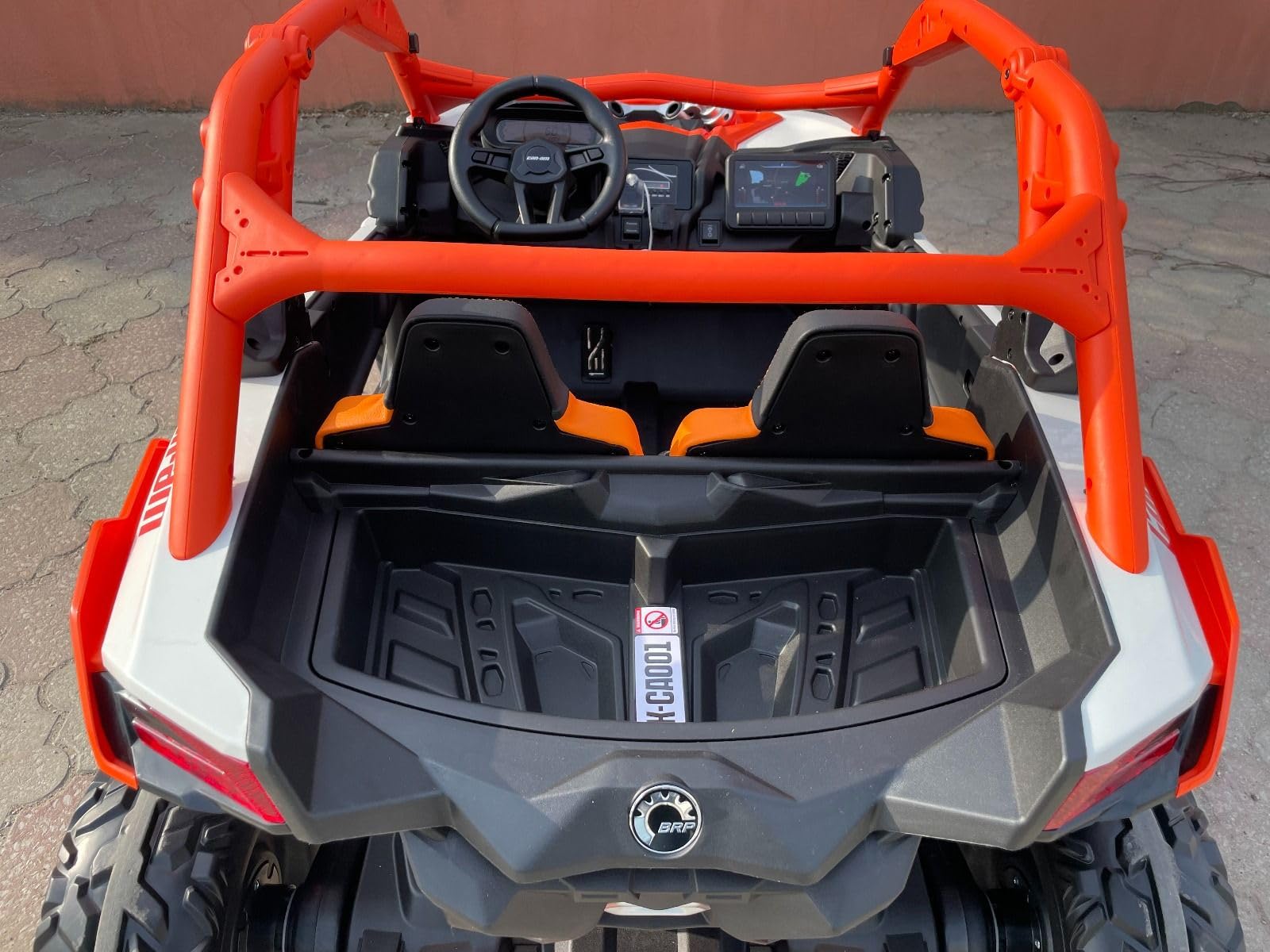 4x4 Voiture électrique Enfants 24V Buggy 2 Places Can-Am Maverick, sous Licence, 4×200W Moteurs, Batterie Lithium, Suspension, Roues EVA, télécommande parentale 2,4 GHz, MP3/USB/SD, Vert
