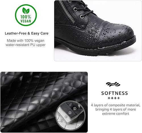 Miniatura 3 de STQ - Botas de combate para mujer