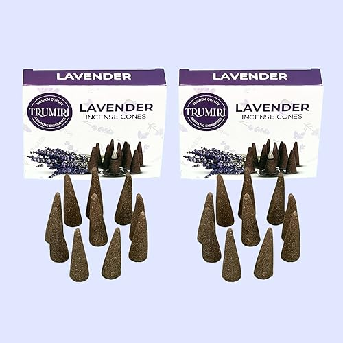 Miniatura 8 de Conos de incienso de lavanda  Total de 20 conos de incienso  Paquete doble de 10 conos de insencia  Conos de incienso perfumados  Aromas de incienso