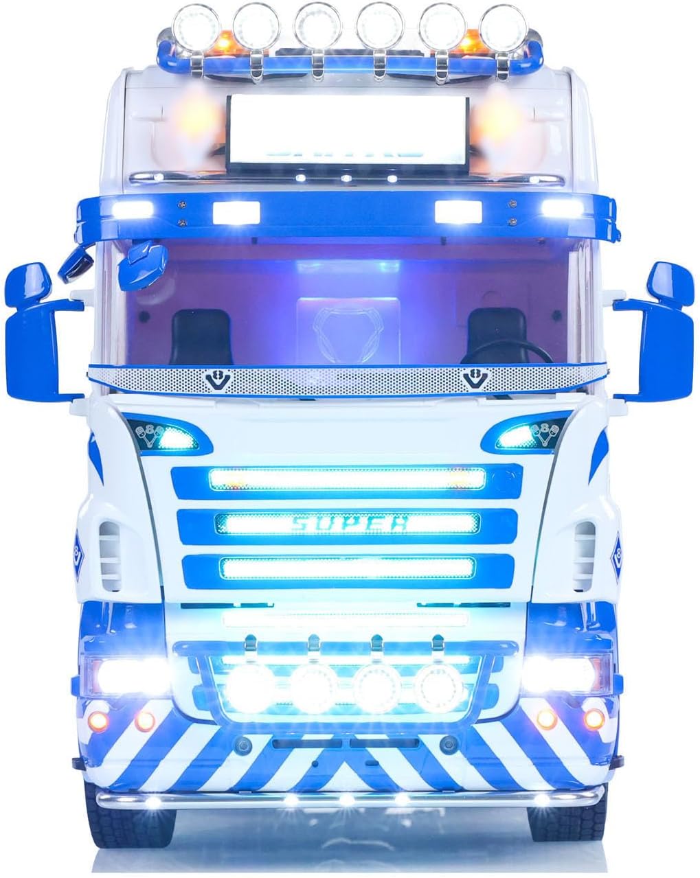 TOUCAN RC HOBBY 1/14 Unitru 04 10x10 Metal Chassis SC 3Speed RC Tractor Truck RTR Remote Control Lorry Car Smoke Light Sound ST8 Radio Battery Limited Stock