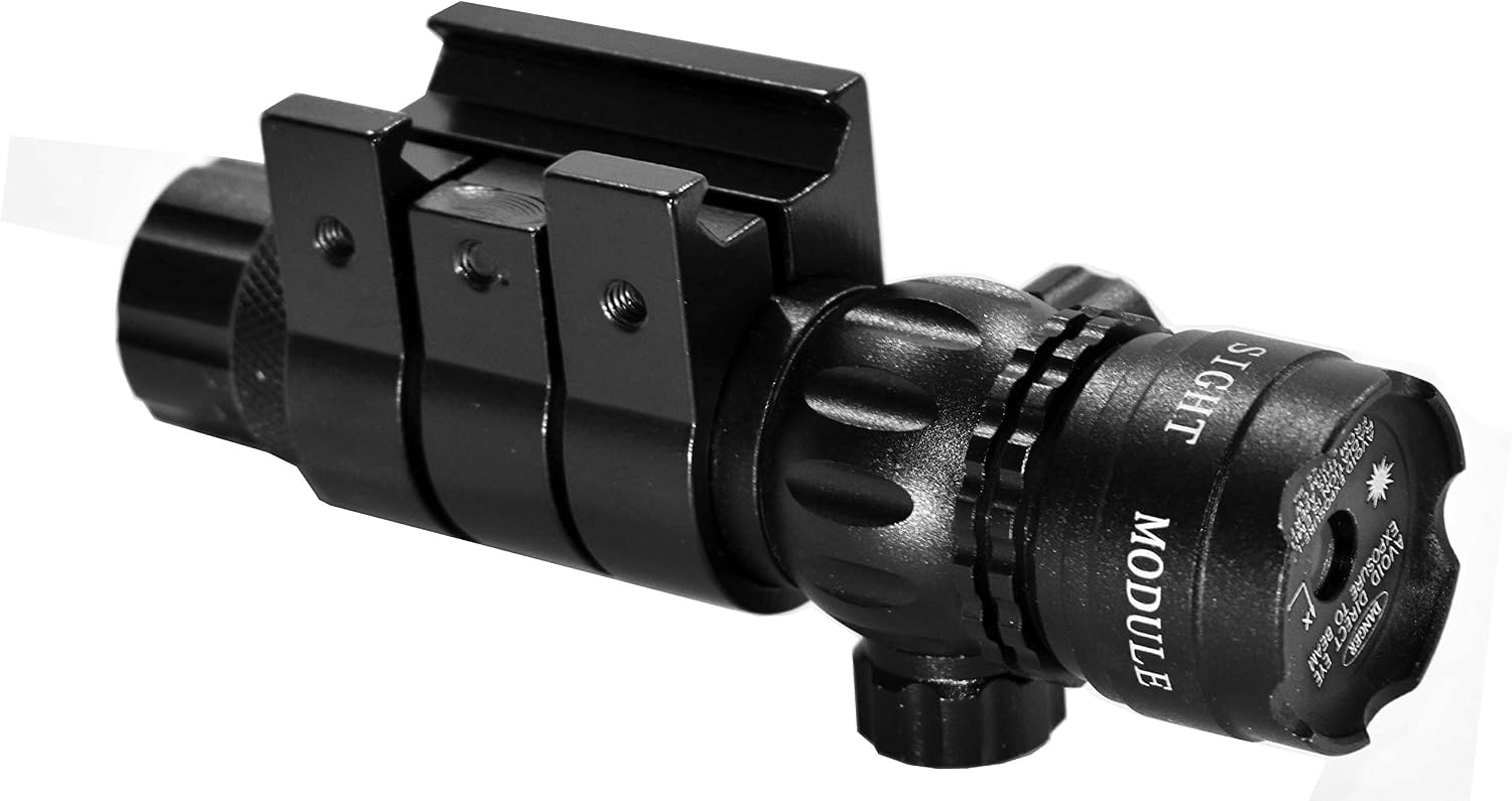 Trinity Green Laser Sight with Magazine Tube Mount for 20 Gauge Pump Aluminum Tactical - Class IIIA 635nM Less Than 5mW Single Rail Mount.