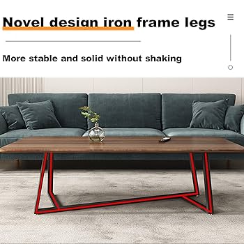 Amazon.com: DELURA Coffee Table for Living Room,Center Table