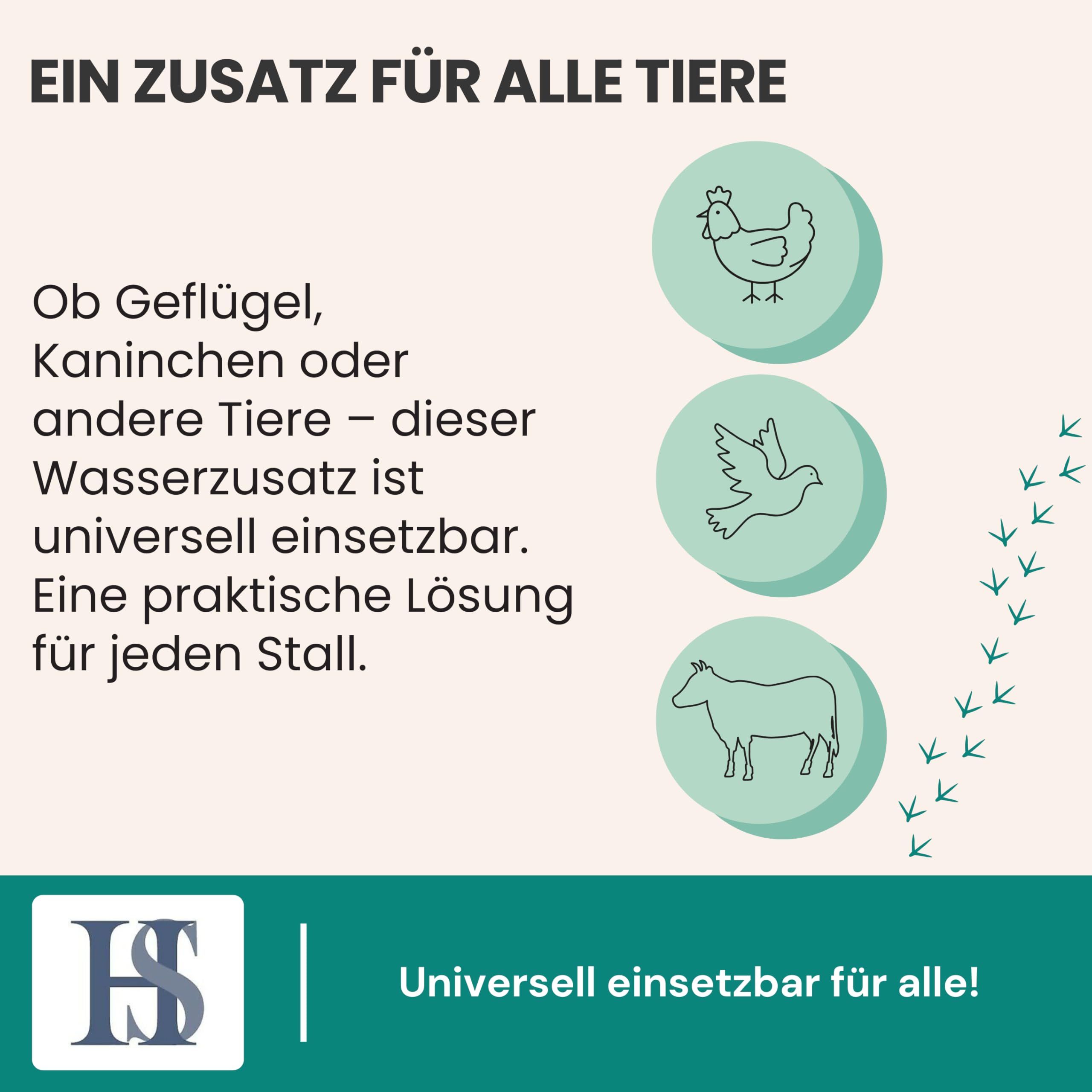 HS AntiMite liquid 500 ml - Trinkwasserzusatz 100% biologisch - gegen Milben und Parasiten