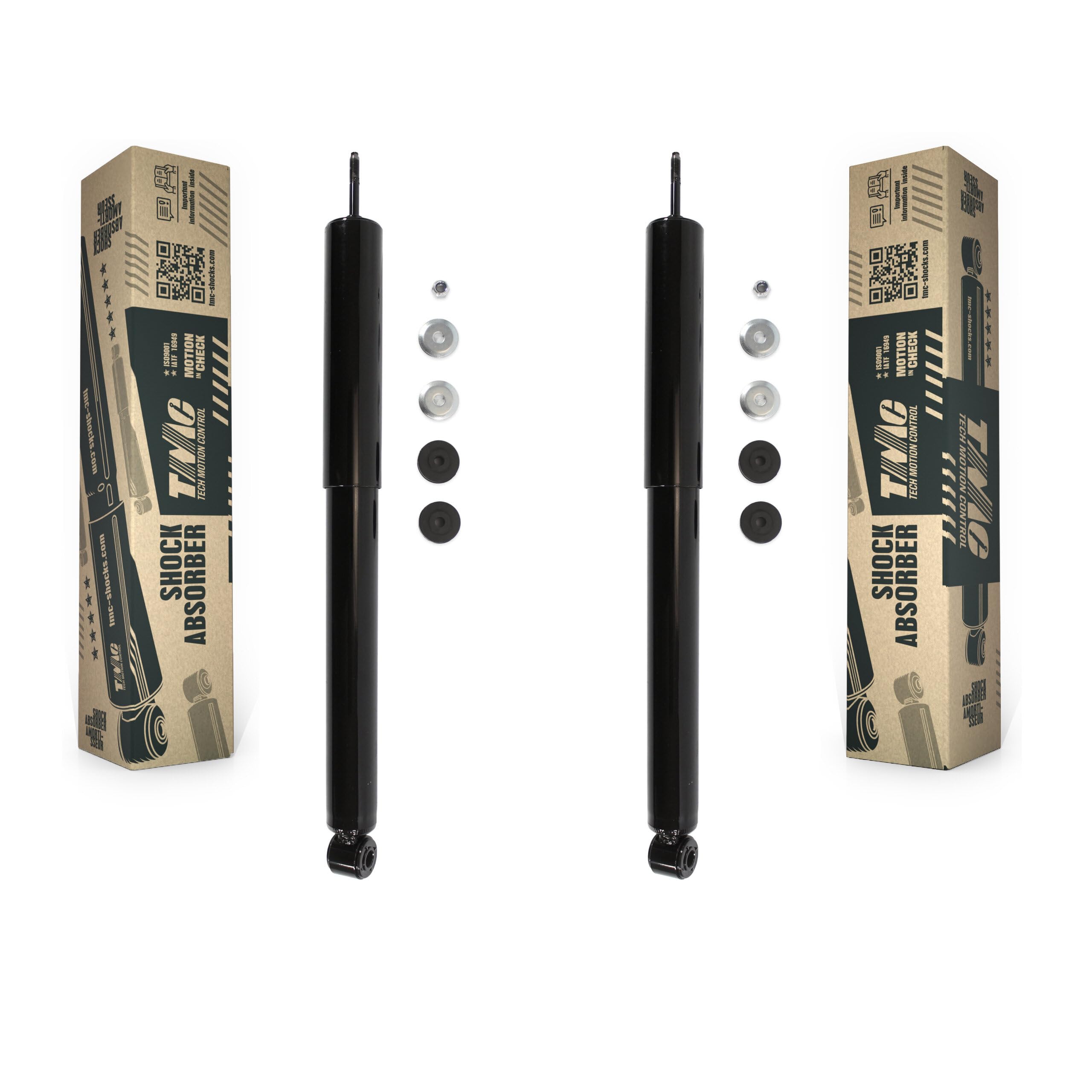 TMC Rear Suspension Shock Absorbers Pair Replacement For Honda Civic - Left Right Side (Driver Passenger) K78-100412 — view 31