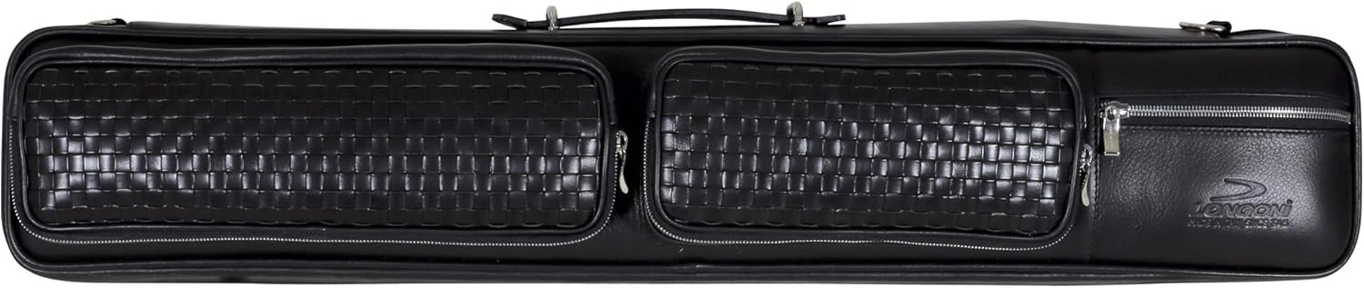 Longoni Giotto Doge Luxury Leather Pool Carom Billiard Soft Cue Case 4 x 8