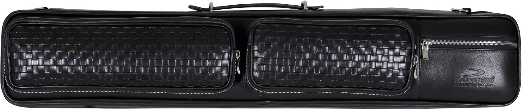 Longoni Giotto Doge Luxury Leather Pool Carom Billiard Soft Cue Case 4 x 8