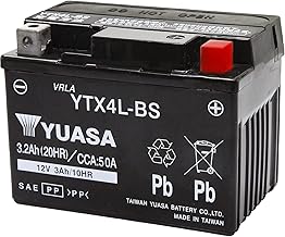 Taiwan Yuasa Sealed Bike Battery YT4L-BS High-Quality, model: 密閉型メンテナンスフリー