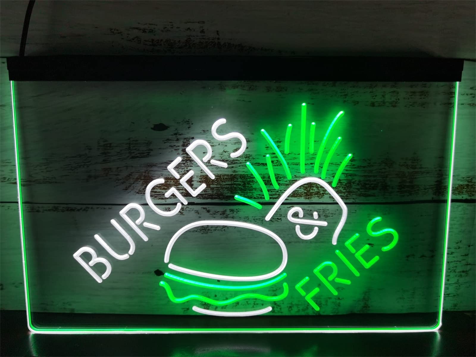 ハンバーガー ネオンサイン ファーストフード 看板 飲食業 フライドポテト ハンバーガー ネオンサイン ファーストフード 看板 飲食業