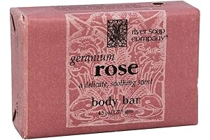 Urembo - Rose Geranium Soap - Radha Beauty