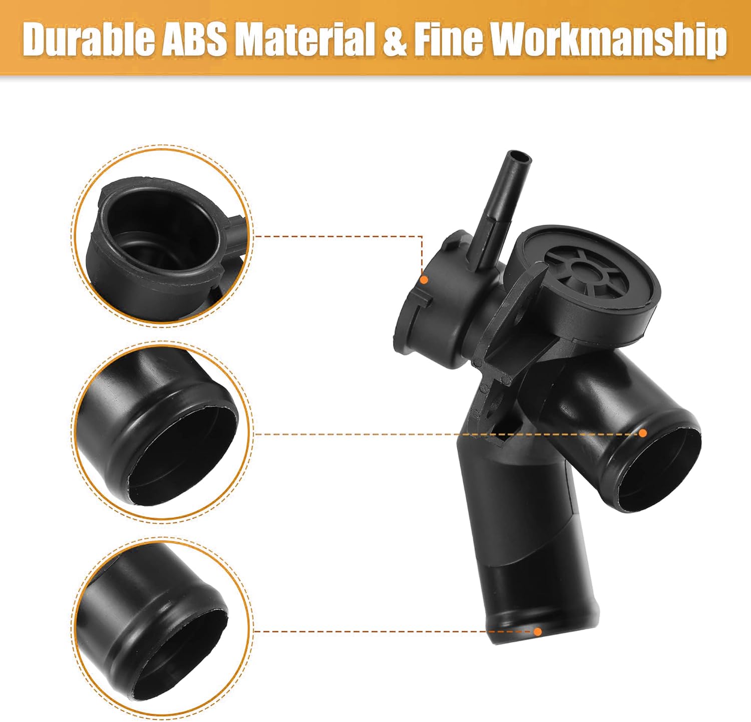 21517-JP00A Engine Upper Radiator Hose Coolant Reservoir Hose for Nissan Murano 2009-2014 Quest 2011-2017 Heater Hose Coolant Hose