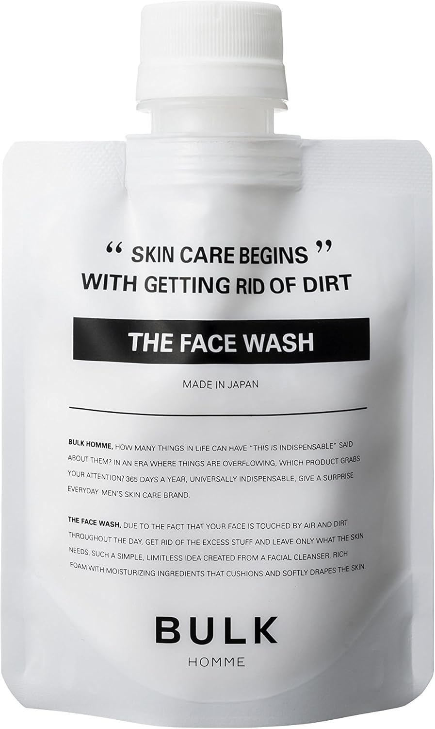 Amazon バルクオム 洗顔料 泡立てネット 各1個 メンズ スキンケア セット フェイスケア 洗顔 洗顔ネット ギフト Bulkhomme The Face Wash The Bubble Net Bulk Homme バルクオム ビューティー 通販
