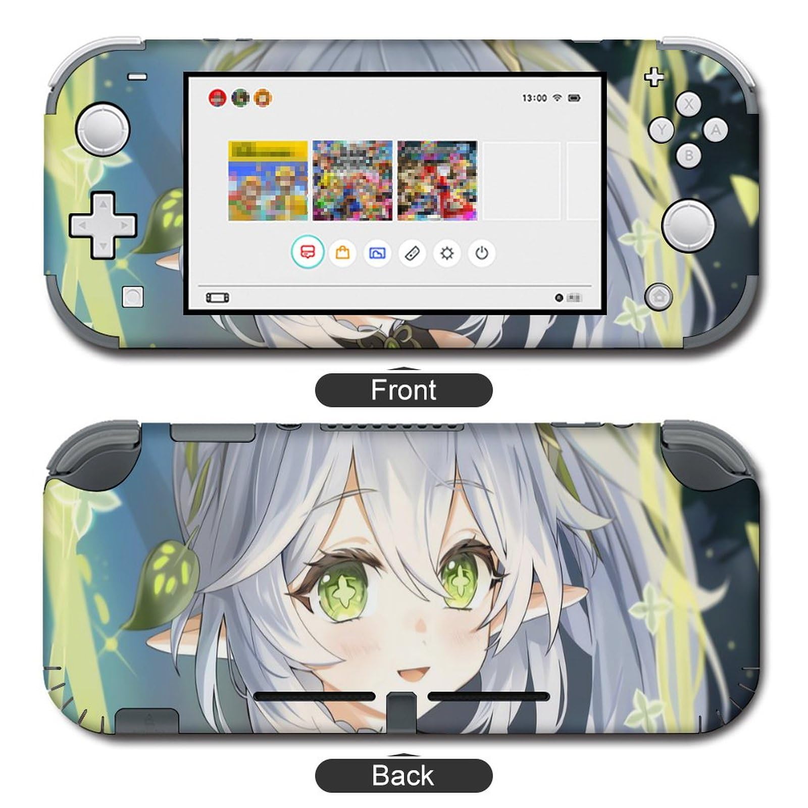 Amazon.co.jp: Switch/Switch Lite スキンシール アニメ 原神-ブランコ