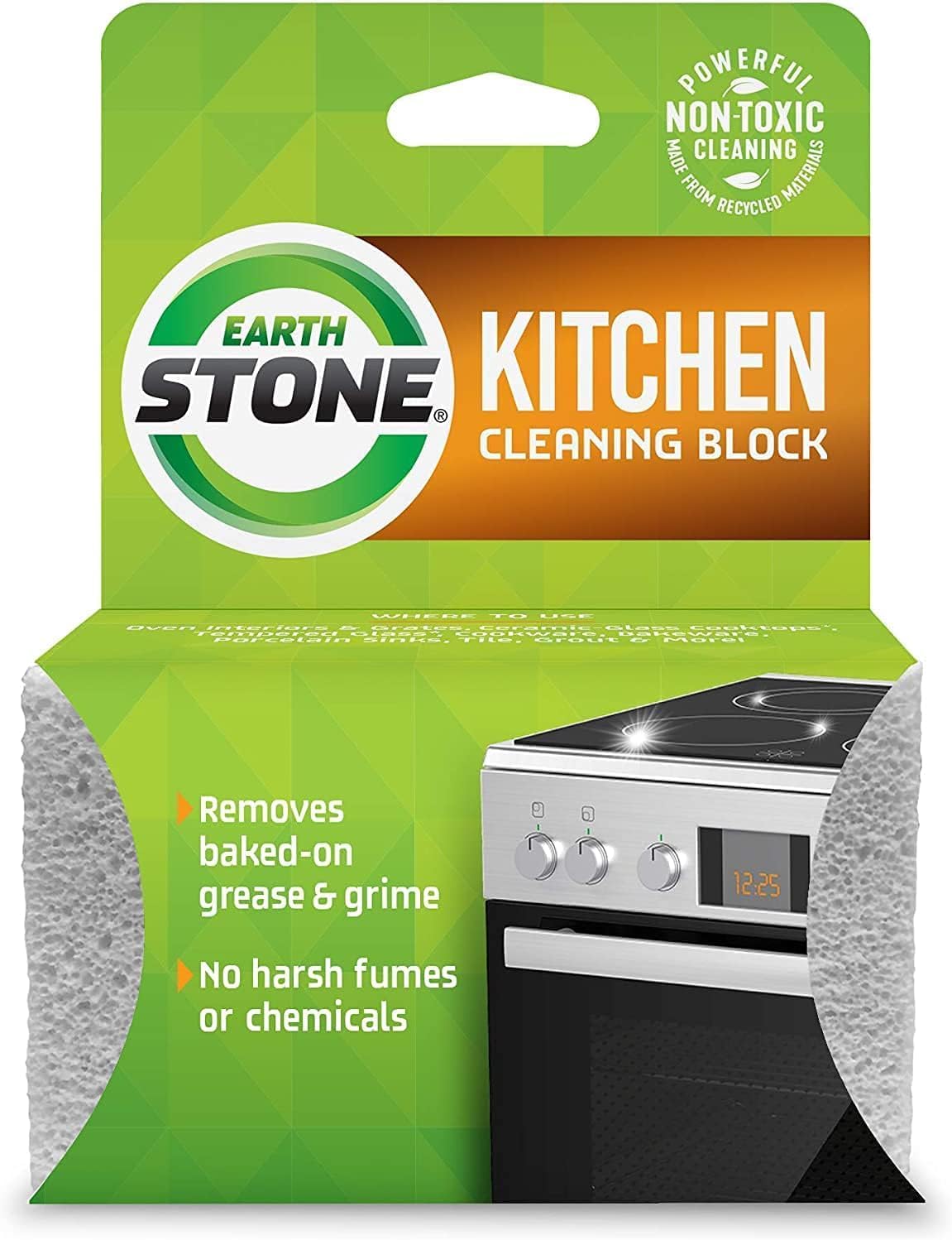 Summit Brands EarthStone Kitchen Cleaning Block - Pack de 3