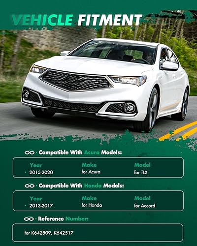 Vista 2 de SCITOO 2 brazos de control inferiores delanteros aptos para 2015-2020 para Acura TLX 2013-2017 para Honda para Accord