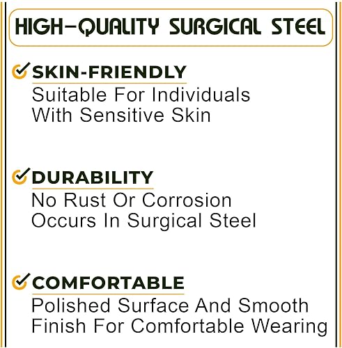 Miniatura 4 de BIG GAUGES 2 pares de expansores de acero quirúrgico 316L, tornillo anodizado negro, túnel de carne, piercing, joyería de estiramiento de oreja,