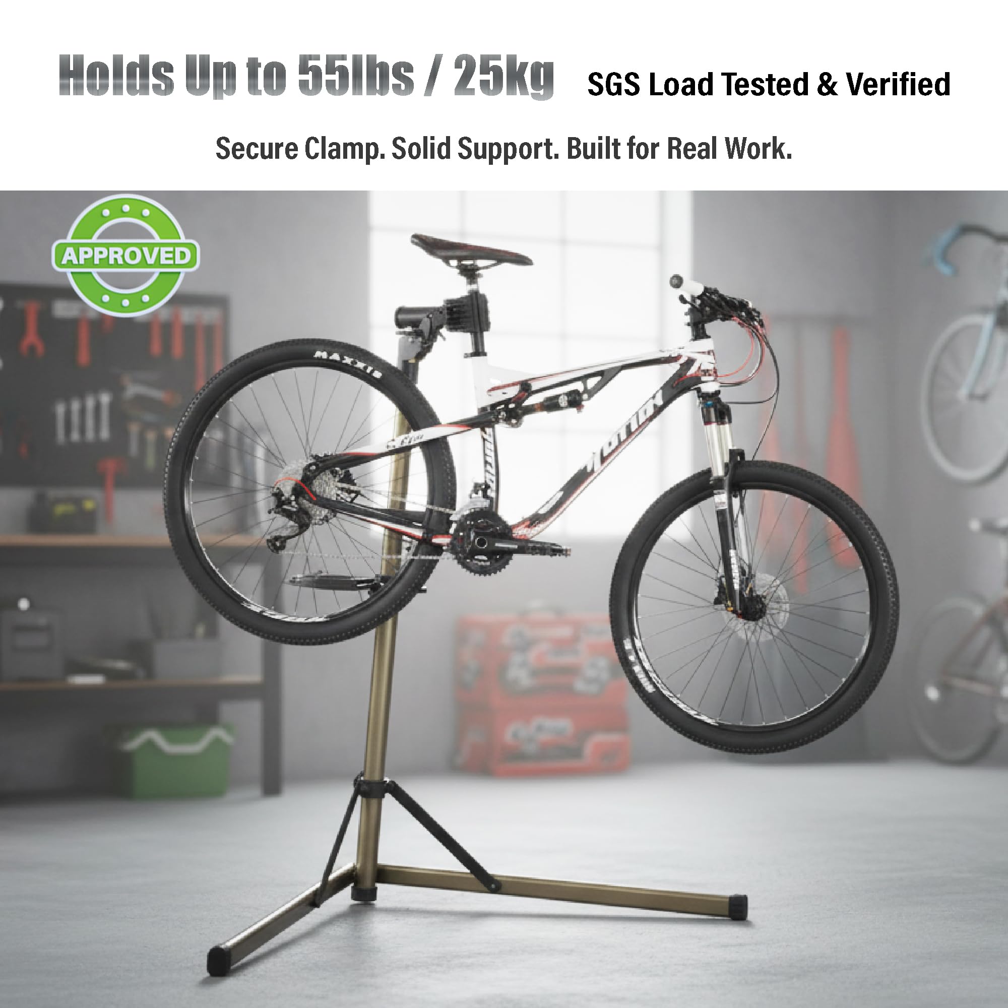 Amazon.com : BikeHand Bike Repair Stand - Home Portable Bicycle