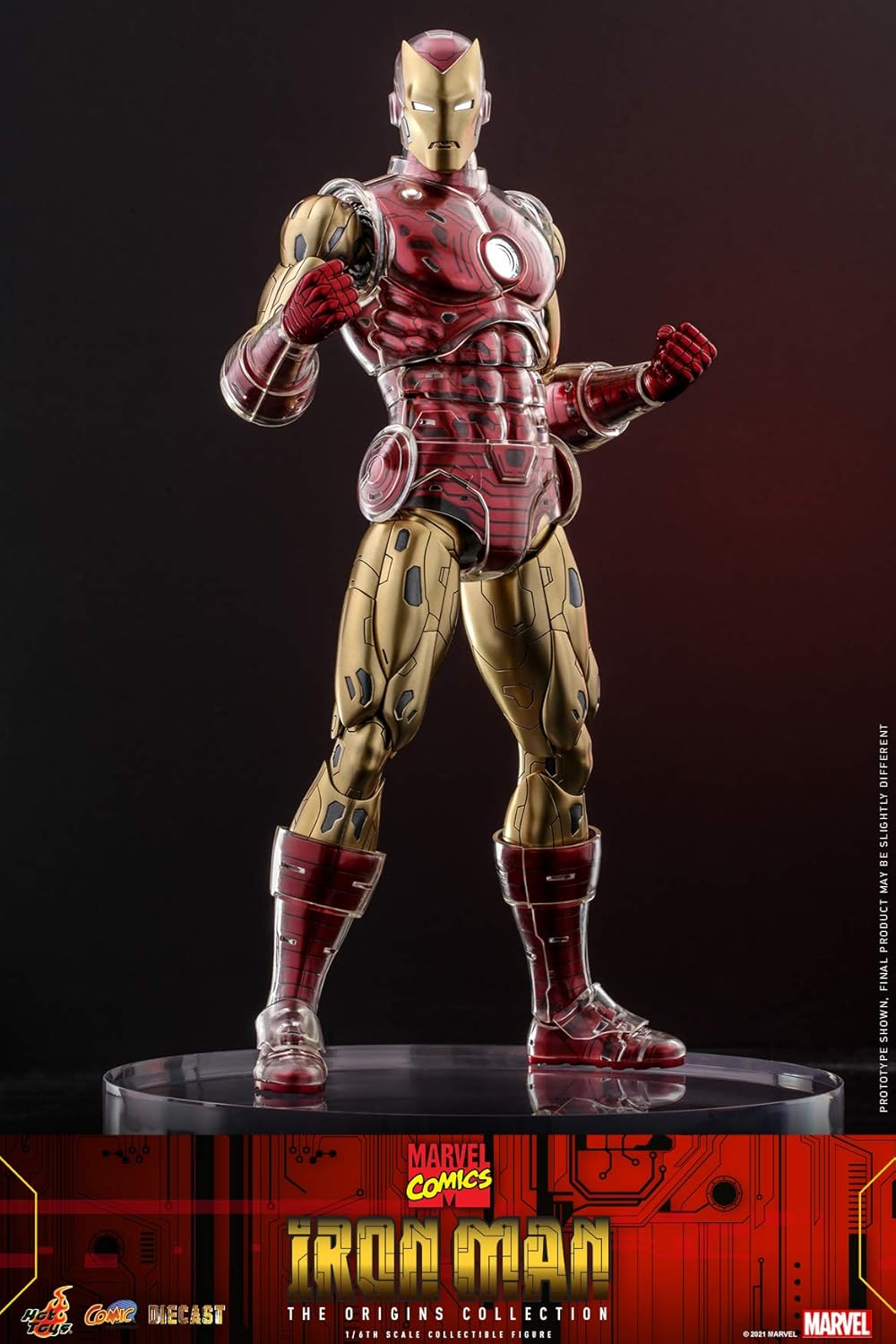 Hot Toys 1:6 Iron Man - Origins Collection, Multicoloured