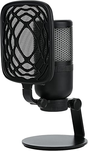 Asmuse Gaming Microphone,USB PC Mic for Streaming, Podcasts, Recording, Condenser Computer Desktop Mic on MacPS4PS5, with RGB Control, Mute Touch,