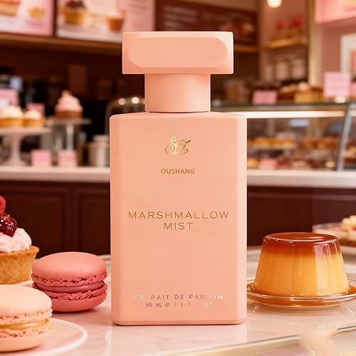 Miniatura 4 de Perfume de niebla de malvavisco dulce para mujeres y hombres, fragancia de almizcle de vainilla gourmand de larga duración, aroma de caramelo suave,