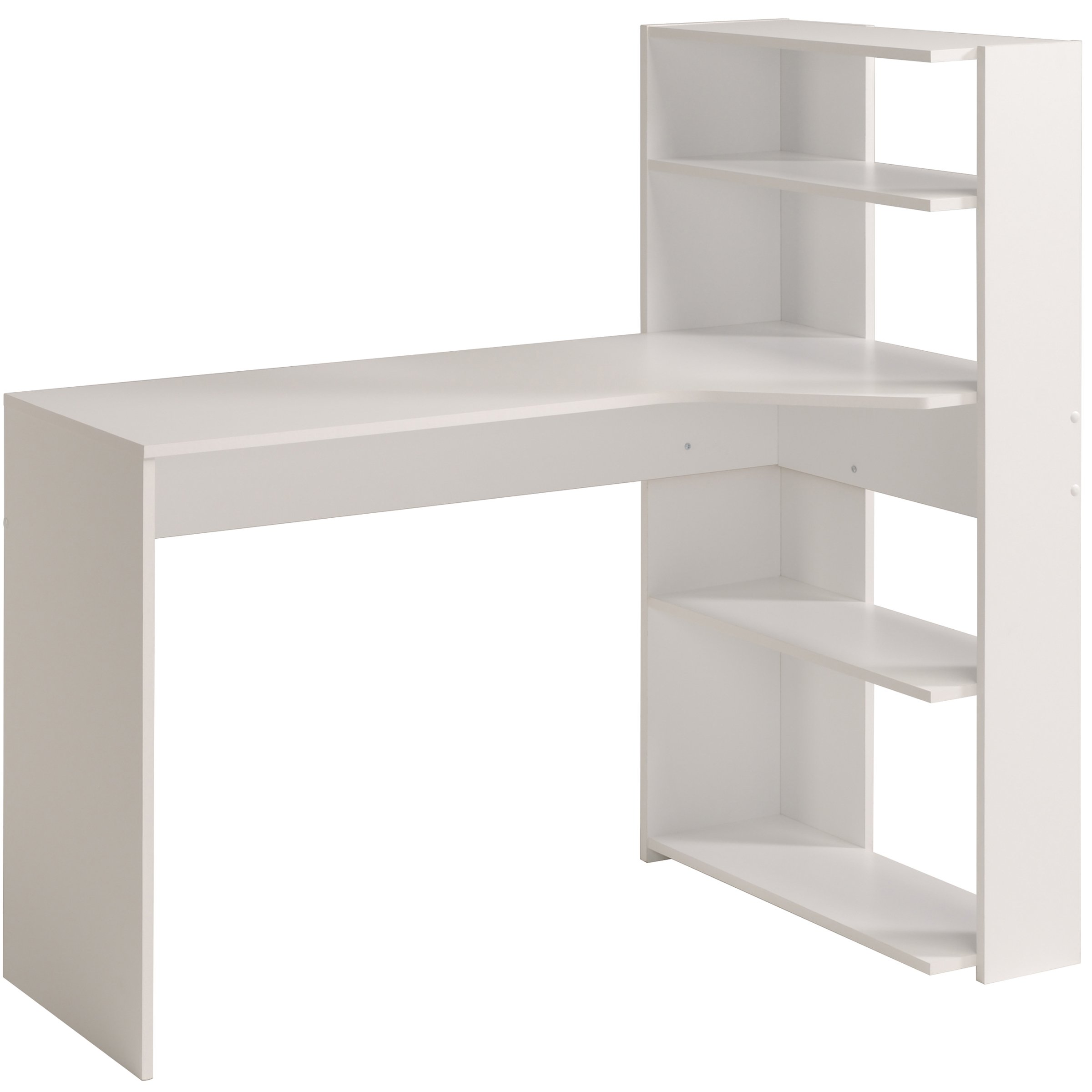 Mister Scrivania, Legno, Bianco