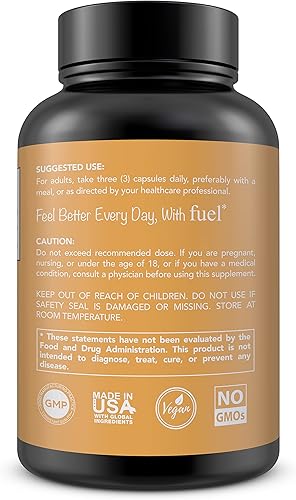 Miniatura 7 de BoostCeuticals D Ribosa Cápsulas Veganas Pura Sin Estearatos Sin Aditivos  Sin OGM Sin Gluten 90 500 mg D-Ribosa Cápsulas