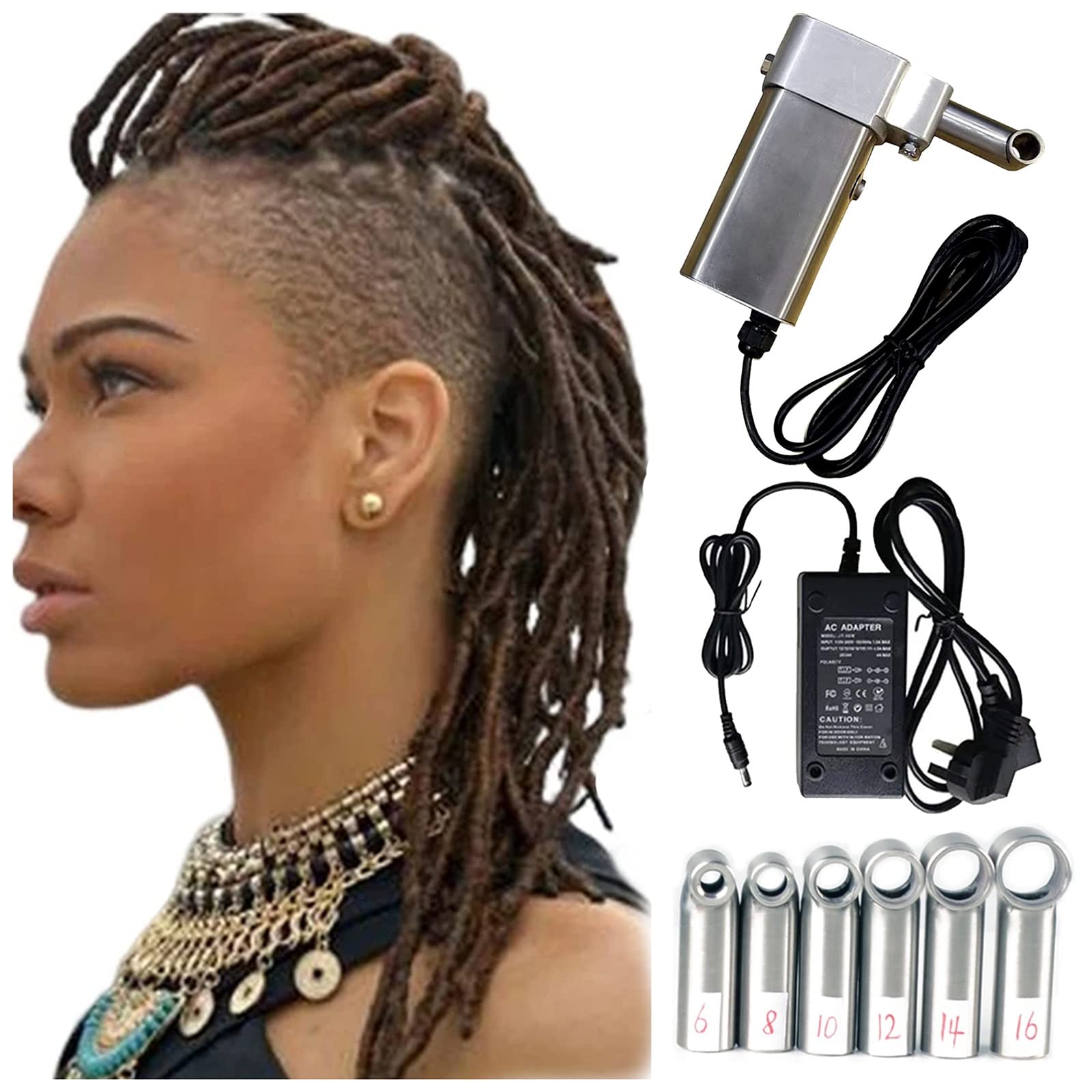 Verbeterde Dreadlock Machine 2.0, automatische en gebruiksvriendelijke