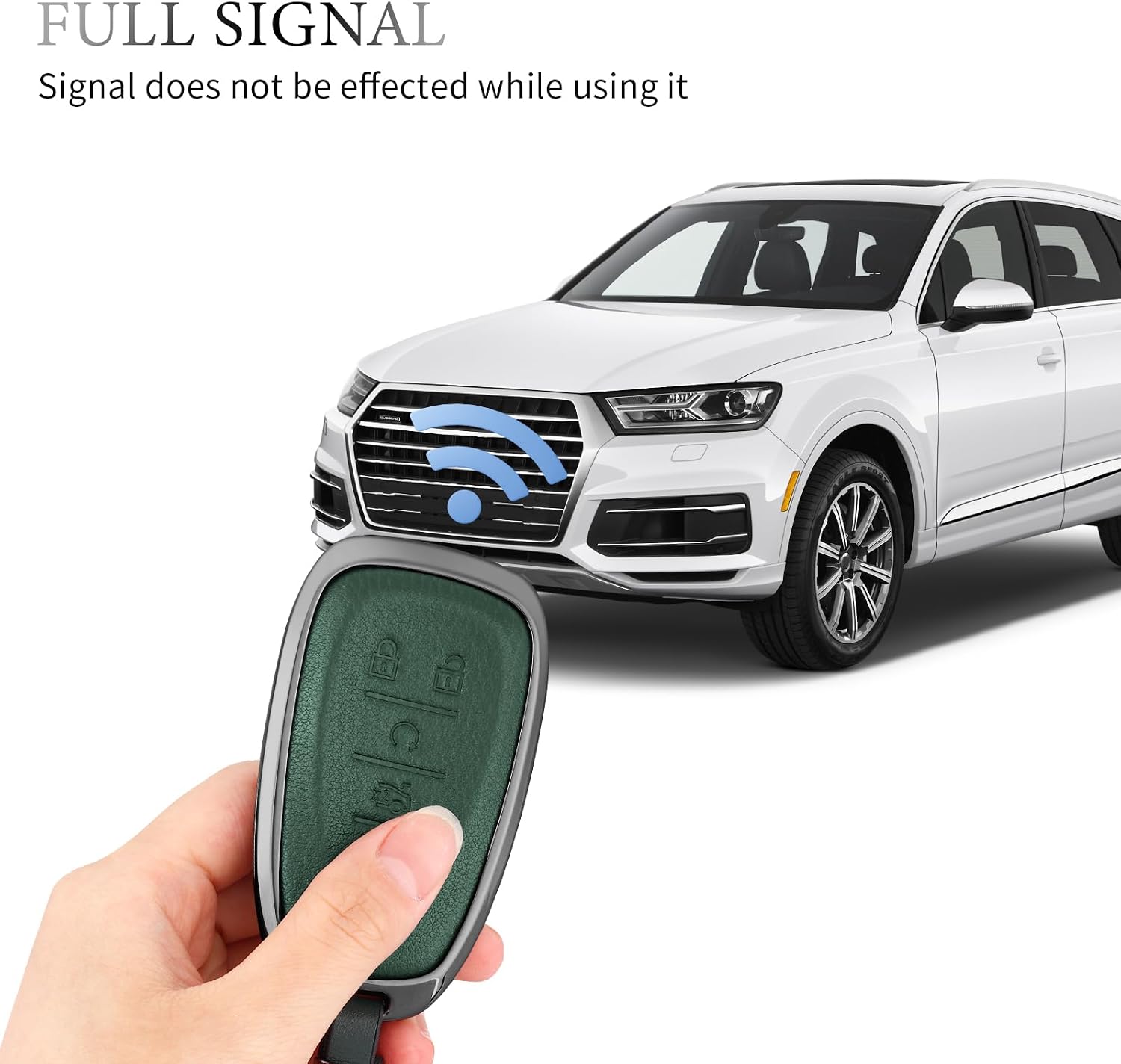 Key Fob Cover Compatible with Chevy Malibu Equinox Camaro Cruze Tahoe image 4