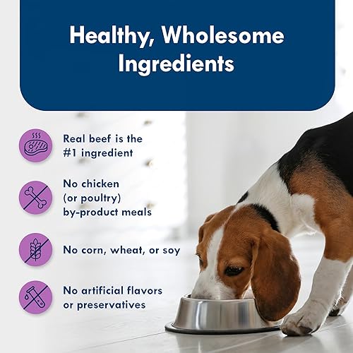 Miniatura 6 de Blue Buffalo Delights - Envases con porciones de 3.5 oz de alimento húmedo natural para perros adultos de raza pequeña, con sabor a filete de res en